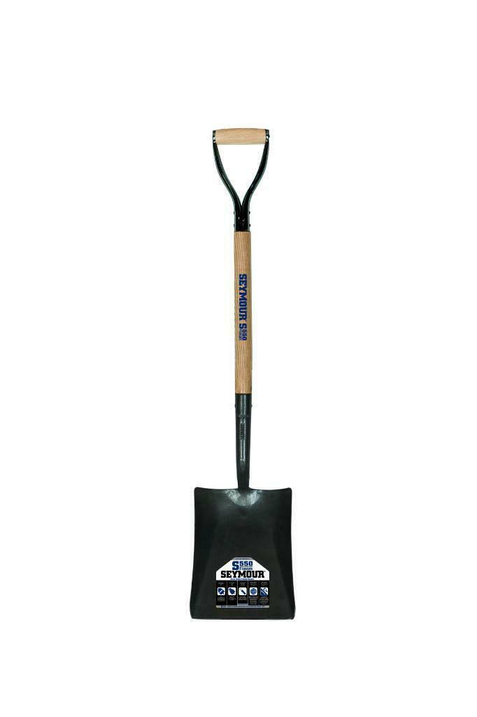 Forged Square Point Shovel 27x22 American Ash D9242
