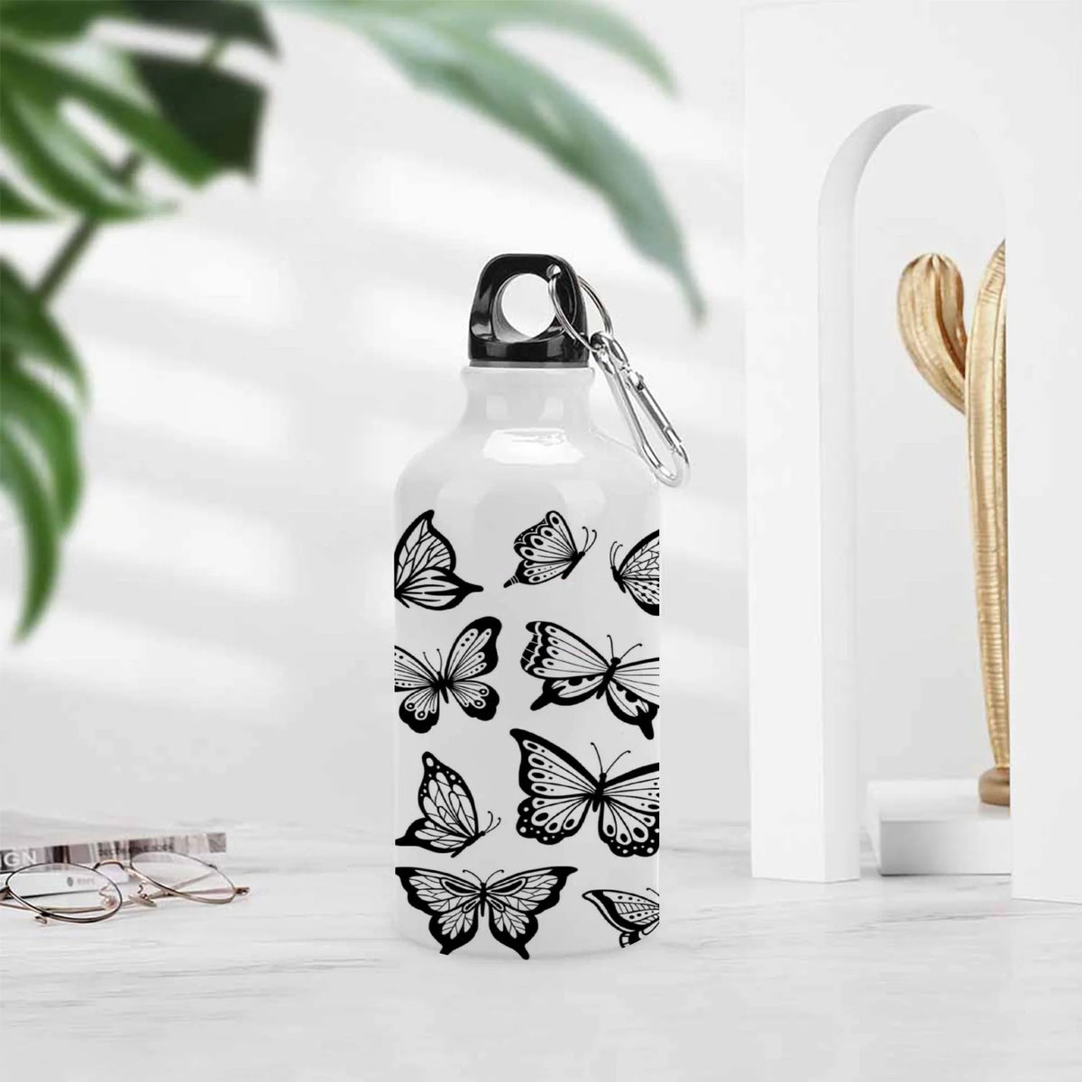 400ml Sport Aluminum Water Bottle with Twist Cap I691276