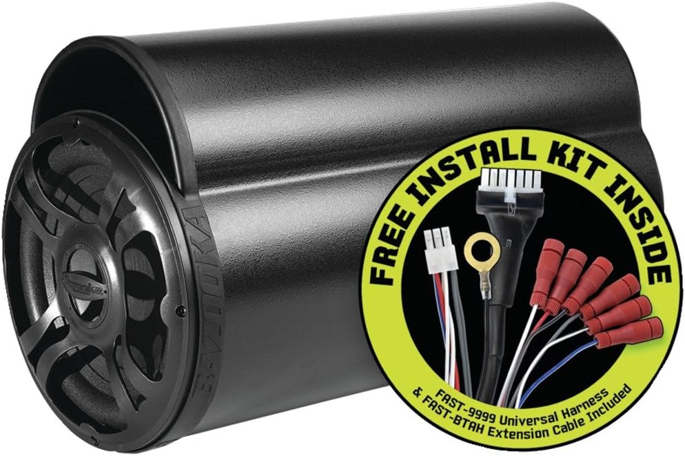 10-Inch 100-Watt Amplified Tube Subwoofer B220
