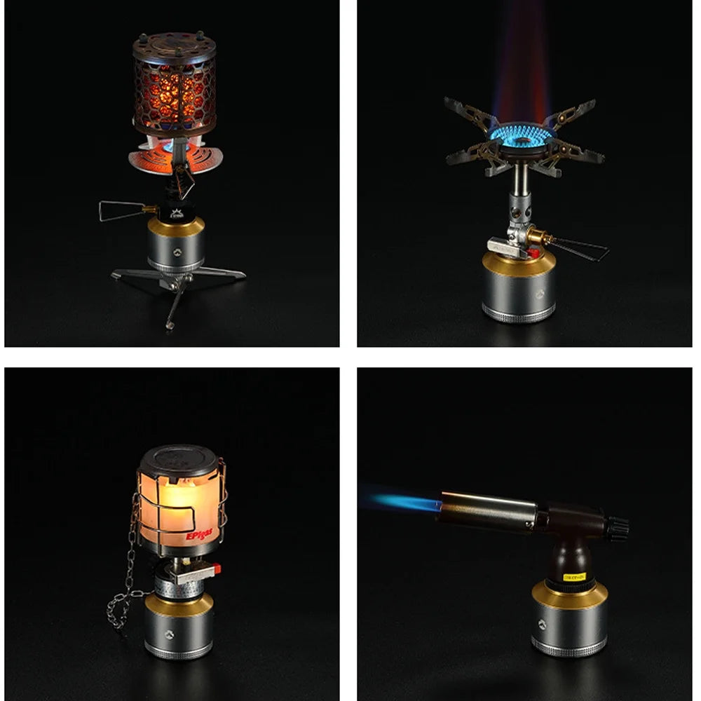 Windproof Camping Gas Burner Lantern H372733