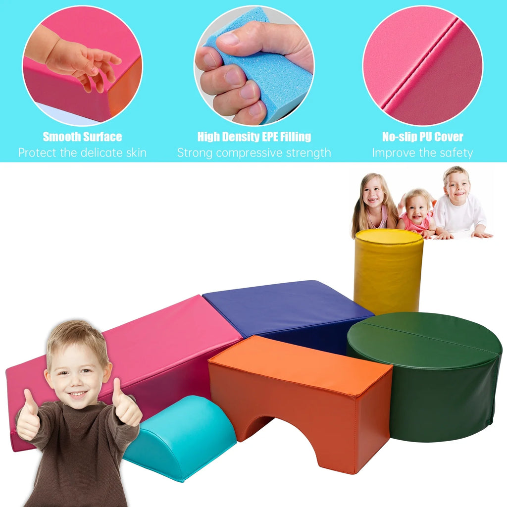 6PC Colourful Foam Play Set N440