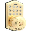 Polished Brass Electronic Entry Door Lock B29308