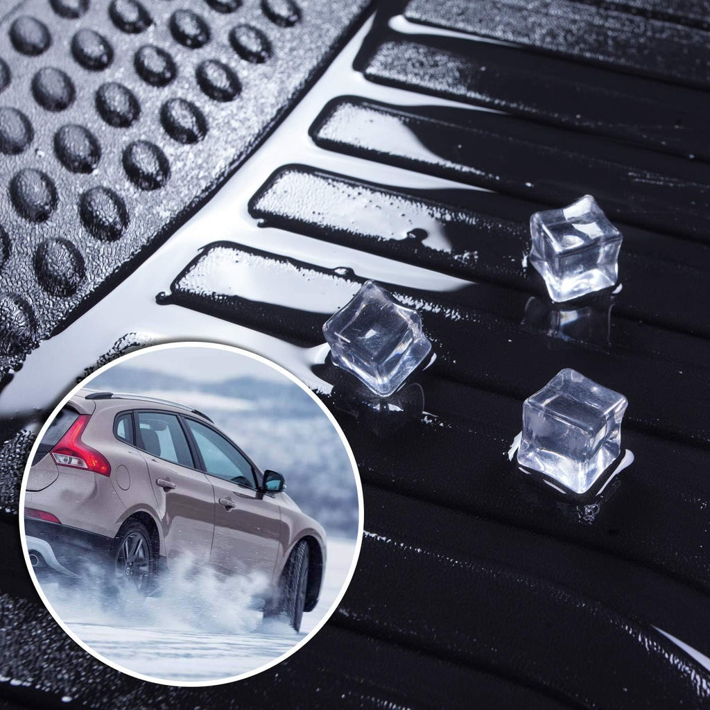 Black Front and Rear Car Mats for Hyundai Tucson 2019 2020 2021 K6684