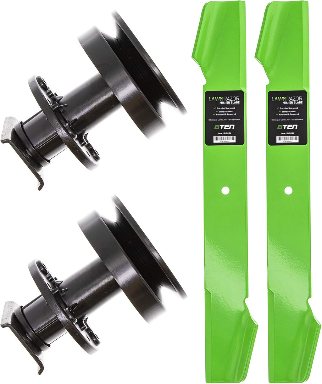 Deck Spindle Blade Kit Set Combo 38 inch H13207