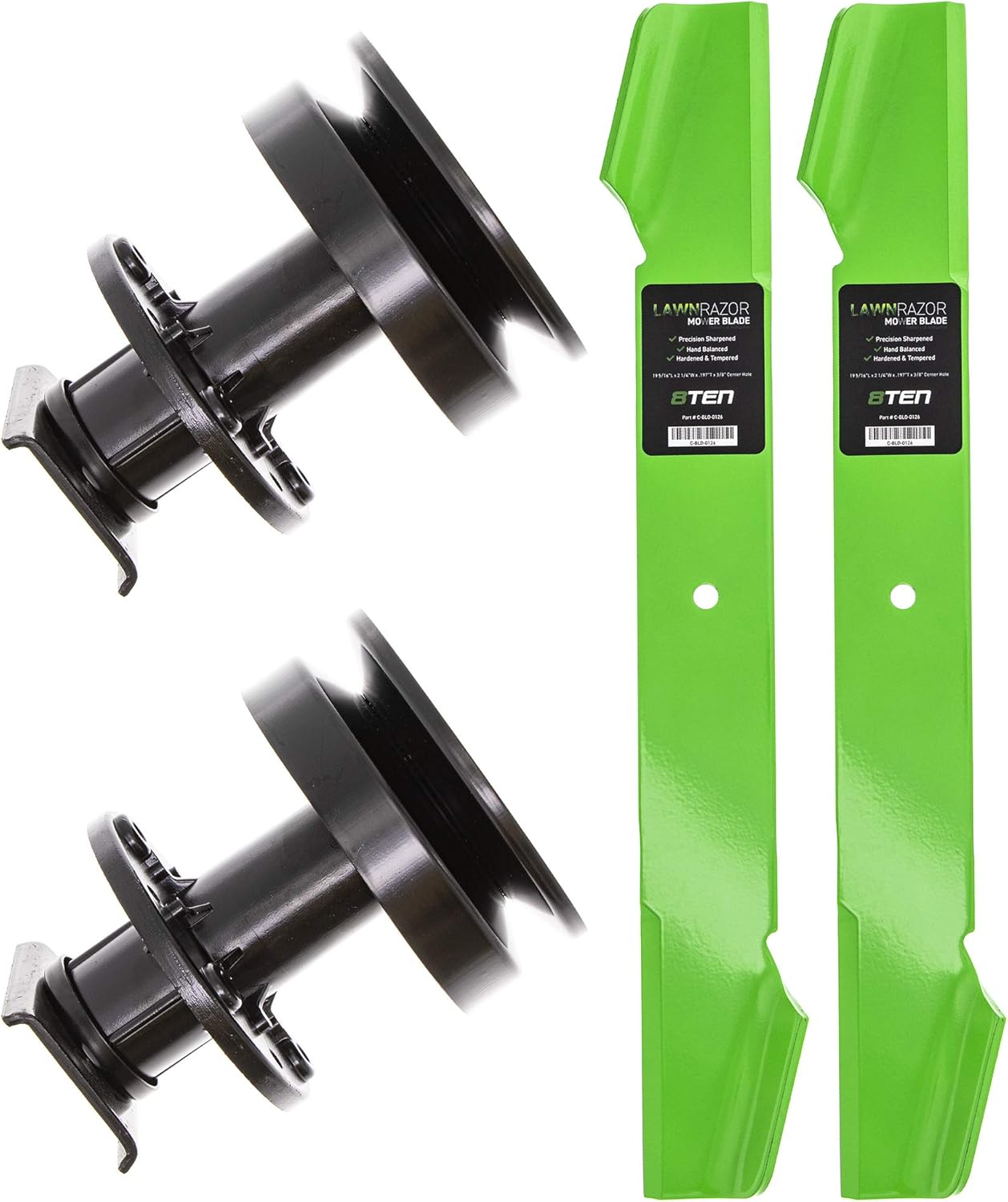 Deck Spindle Blade Kit Set Combo 38 inch H13207