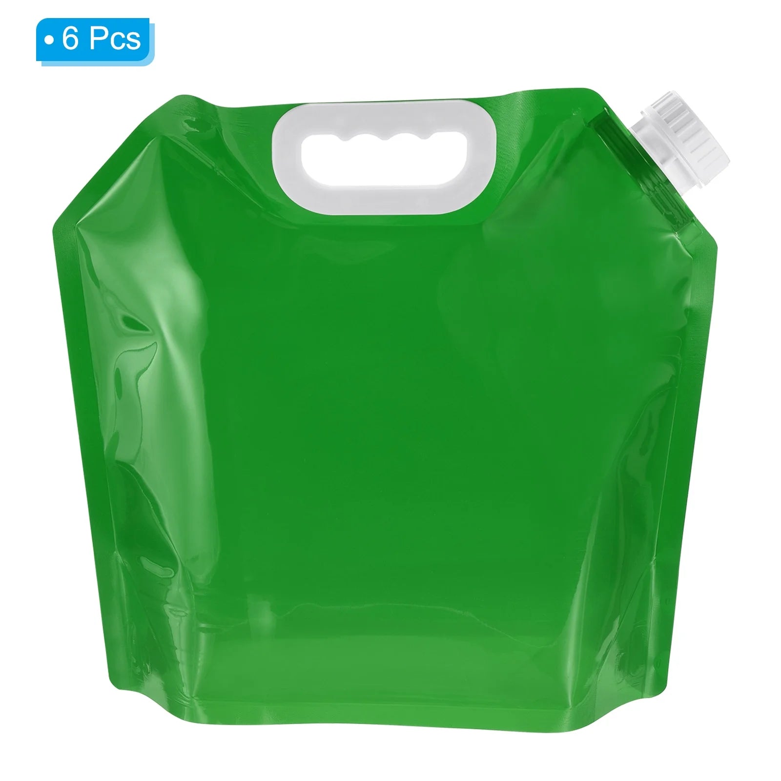 Green 6 Pack Collapsible Water Container Bag C570