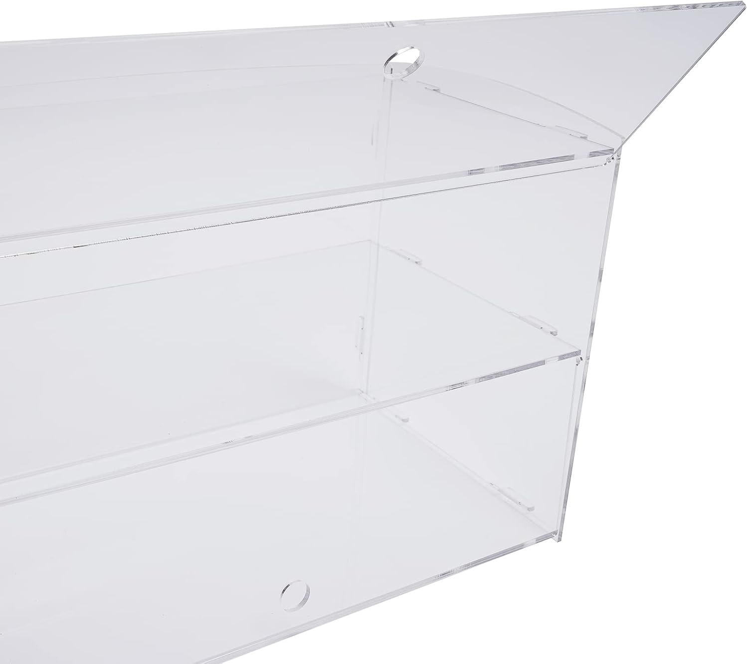 Acrylic Clear 2 Tier Bakery Display Case X807
