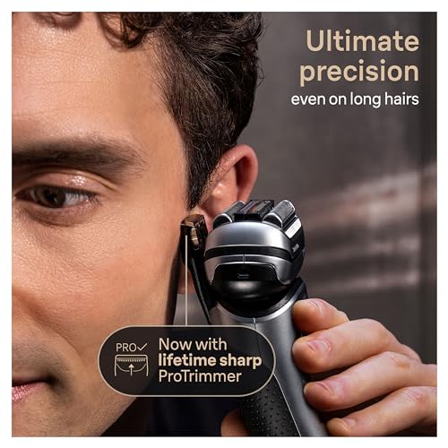 Electric Razor with 5 Pro Shaving Elements and ProComfort Head, 6in1 SmartCare Center, Charging Stand B917067