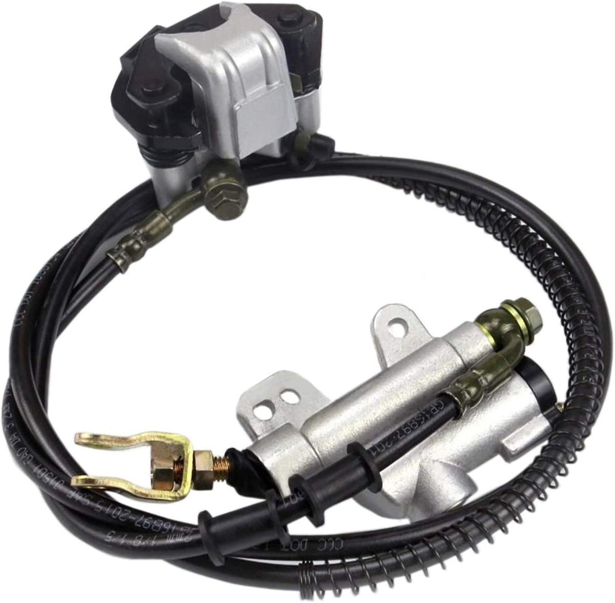 Rear Axle Shaft Kit with Brake Master Cylinder Caliper Disc Rotor Assembly T761