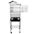 Black Tall Bird Cage with Stand E437572