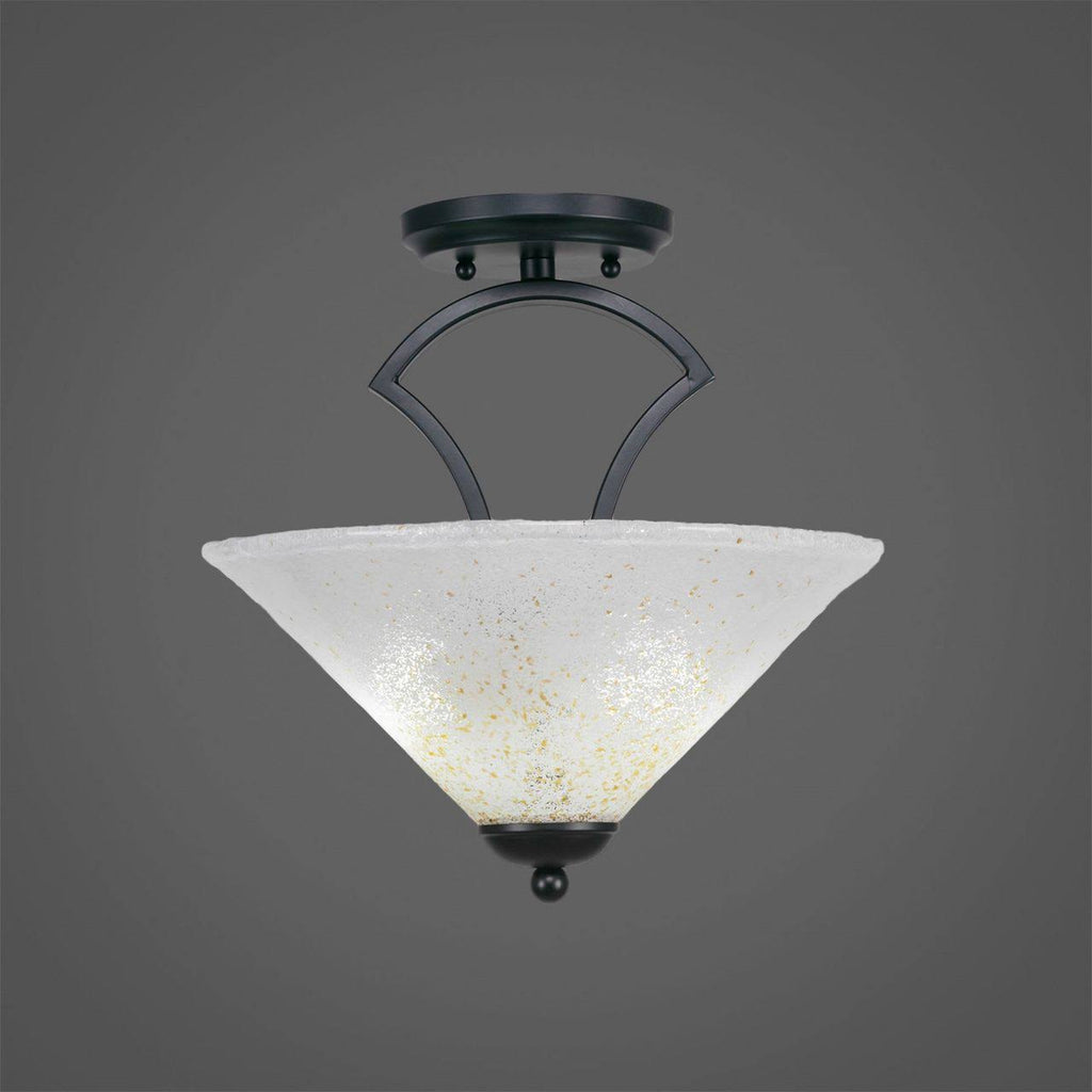 Two Light Semi-Flush Mount Matte Y35866