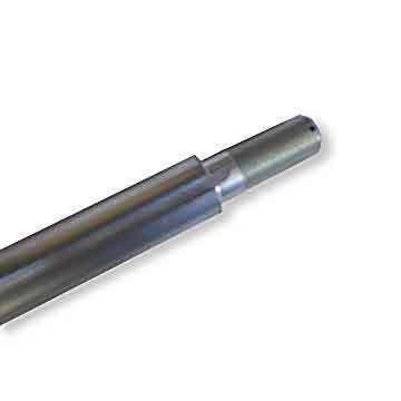 Solid 42x22 Steel Axle with Threaded Ends Z428