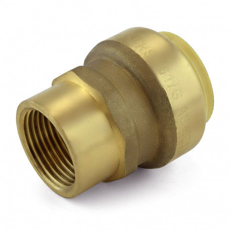 2Pc Push To Connect x 3/4" FNPT Adapter A567