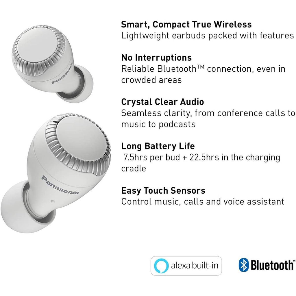 White True Wireless Bluetooth Earphones P6955