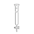 Epoxy Coated Flash Chromatography Column, 75 mm ID, 12x22 Length M44639