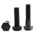 7/8x22-14 x 11x22 Fine Thread Grade 8 Hex Cap Screw Alloy Steel Black Oxide X349234