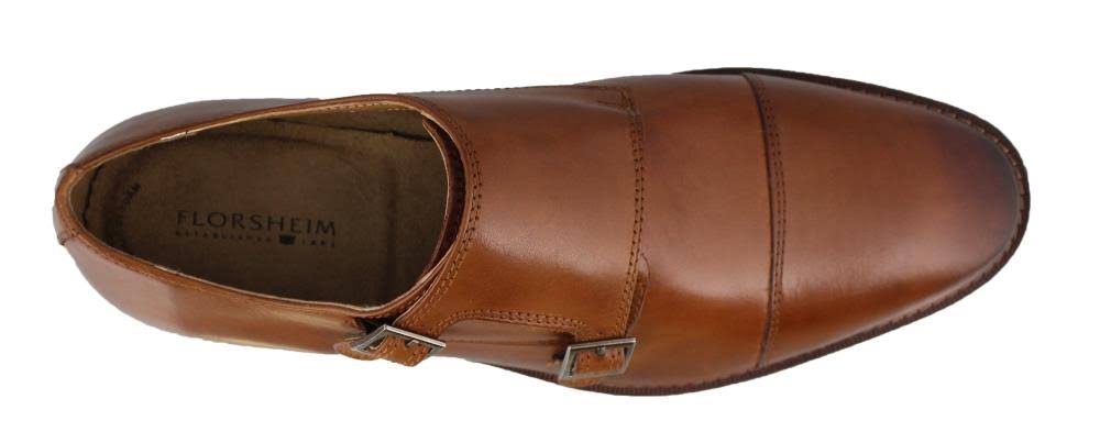 Saddle Tan Double Monk Strap Shoes I52839