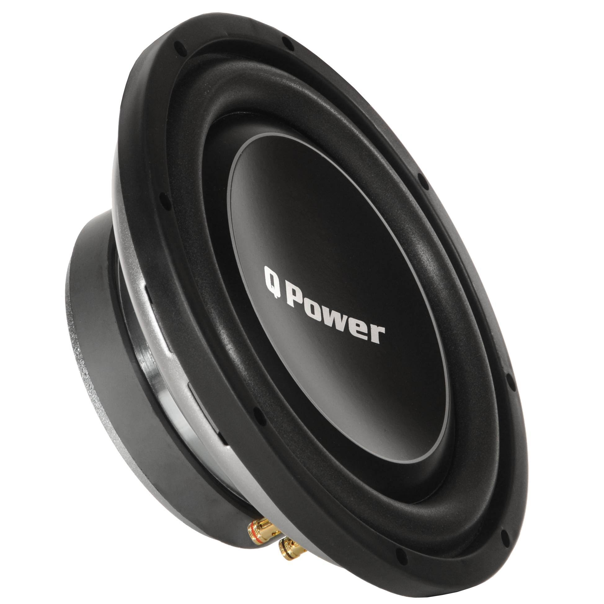 10 inch Shallow Mount 1000 Watt Flat Car Subwoofer (4 Pack) Q404