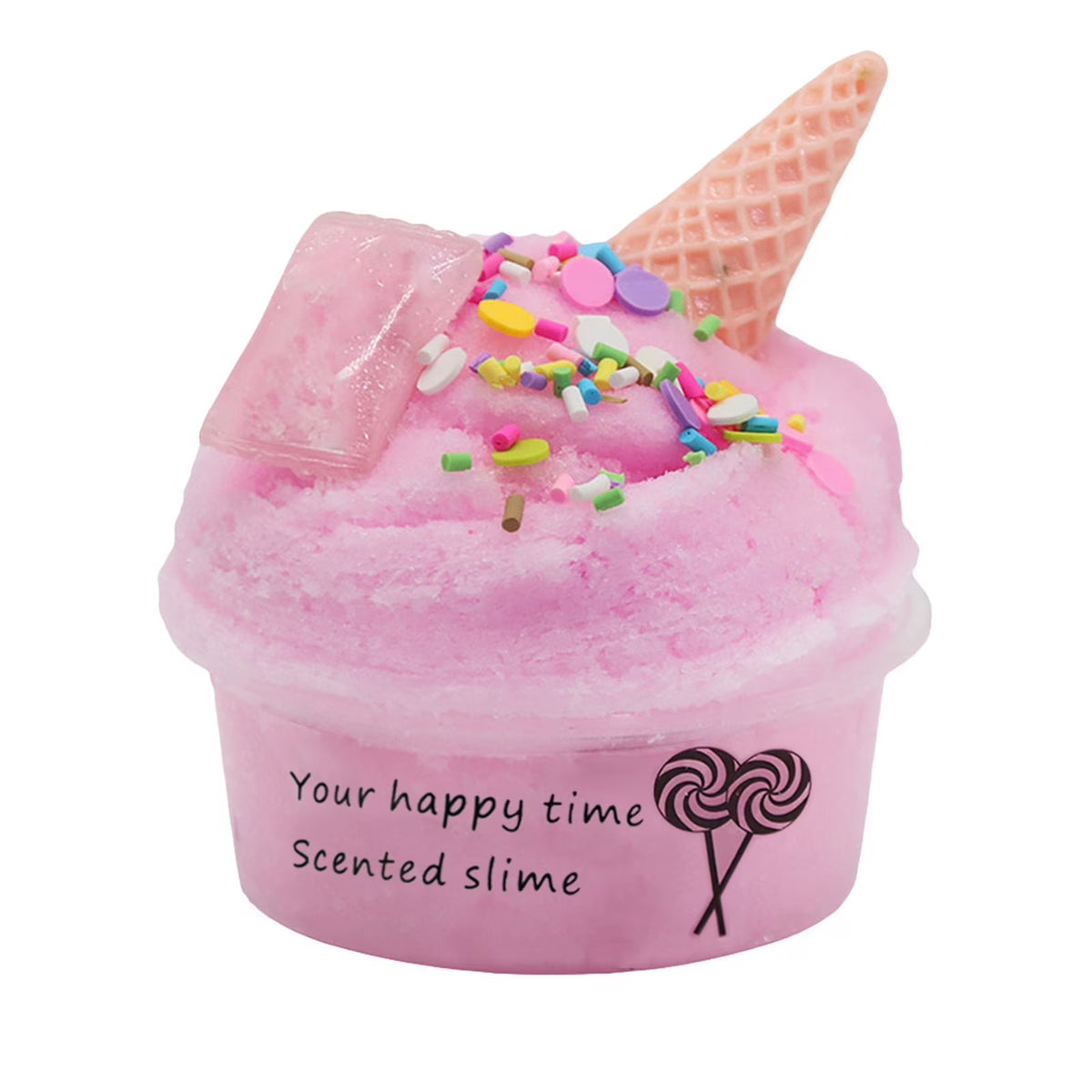 Scented Butter Slime Kit with Charms F973