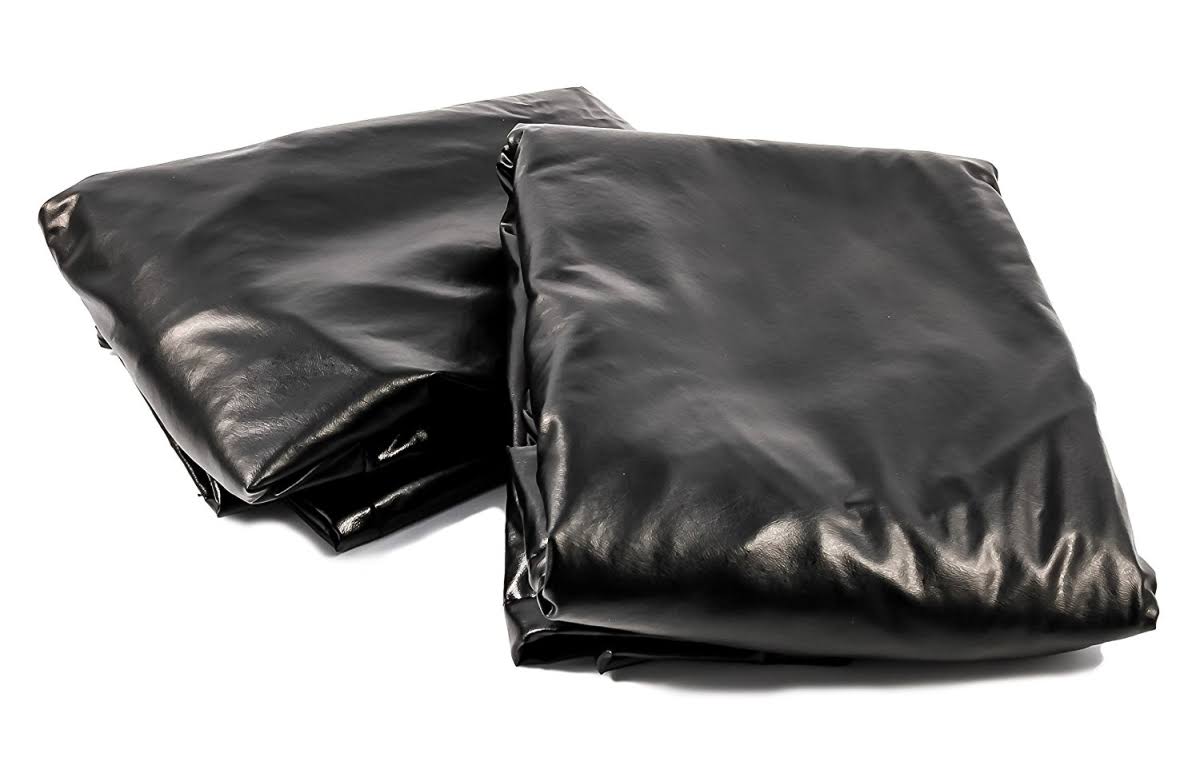 Black Vinyl Wheel and Tire Protector, Pack of 2 G61397