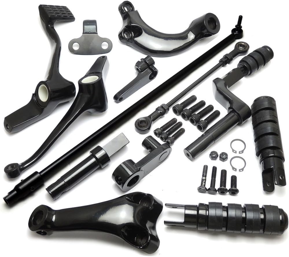 Complete Kit for Sportster XL883 XL1200 Pegs Levers Linkage Q4135