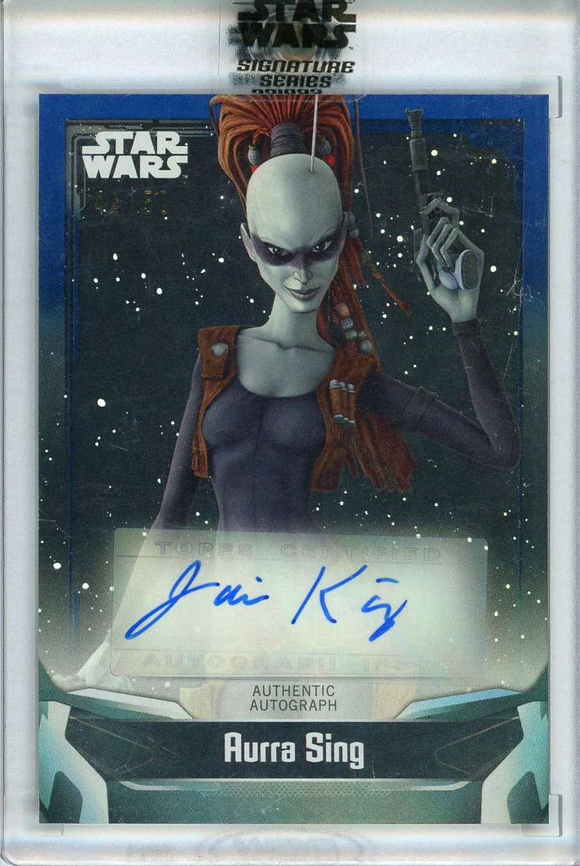 Autographed Trading Card J4319