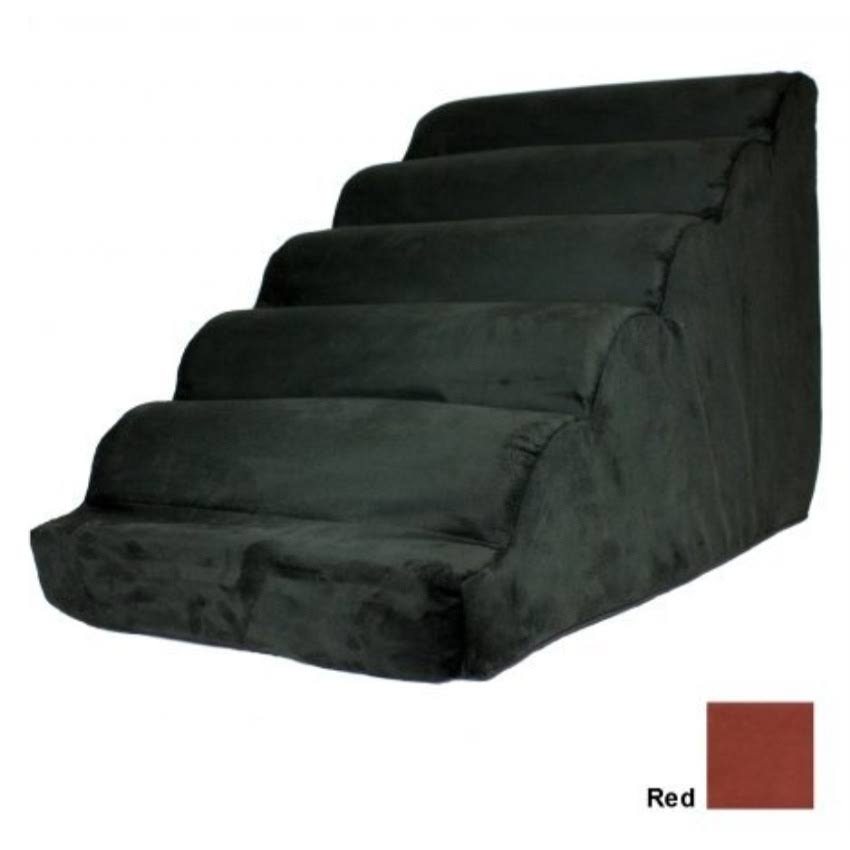 Red Scalloped Pet Ramp Z542161