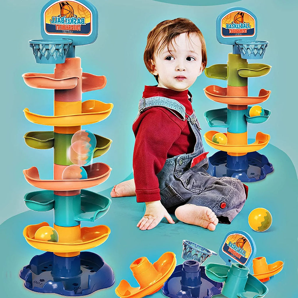 Swirling Tower Ball Drop Toy N9478