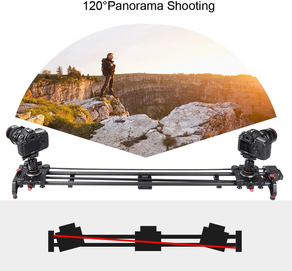 Motorized Camera Slider with Remote Controller V27582