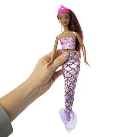 Black Hair & Blonde Hair Mermaid Doll (2 Doll) T492