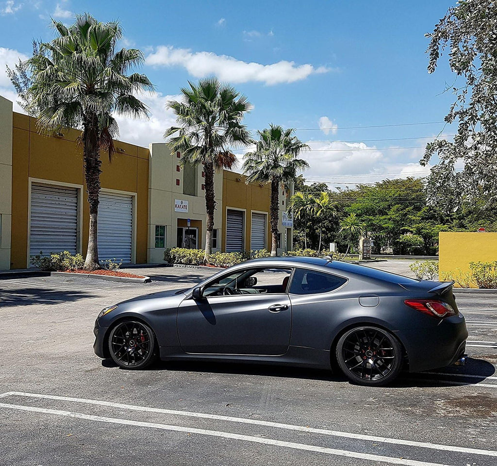 Matte Metallic Black Vinyl Wrap (10ft x 5ft) G70311