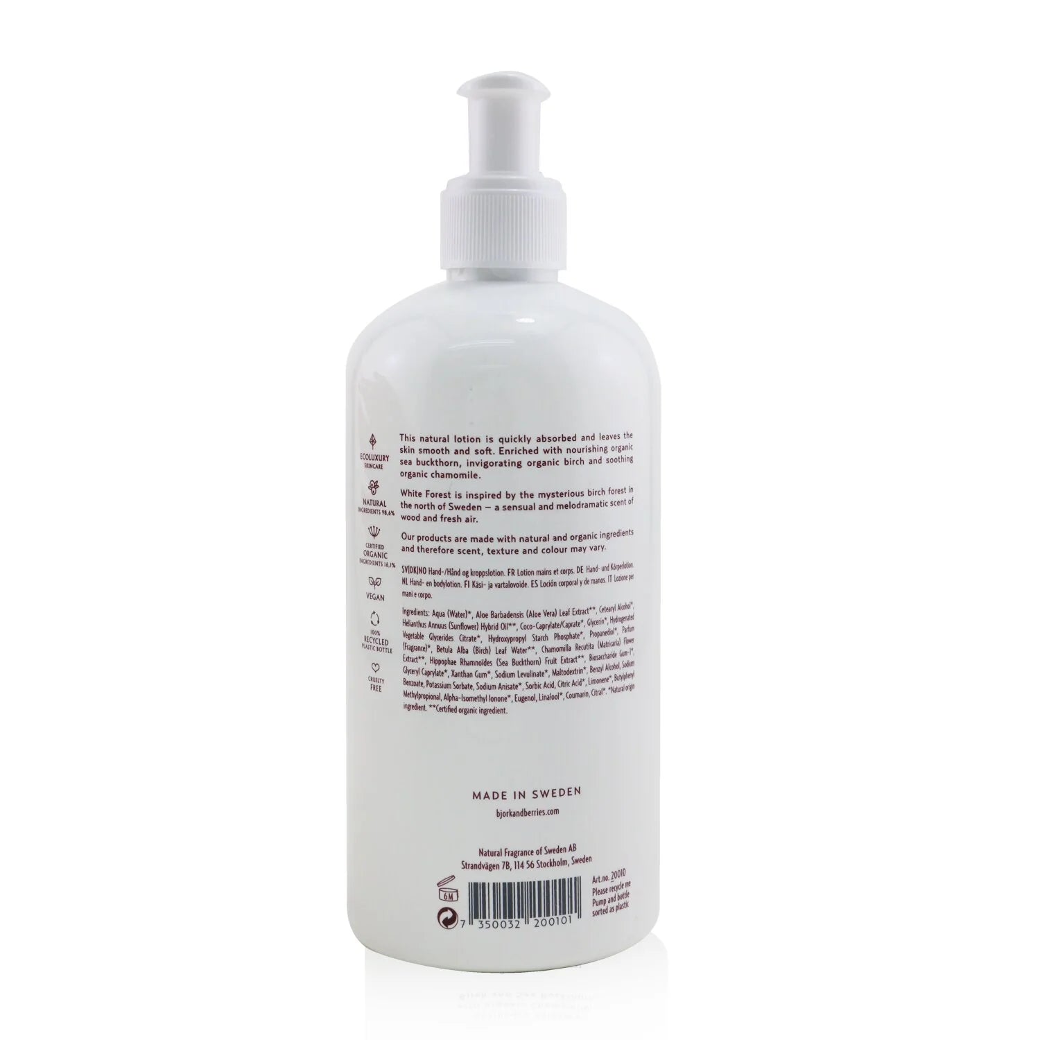White Forest Hand & Body Lotion 400ml W684860