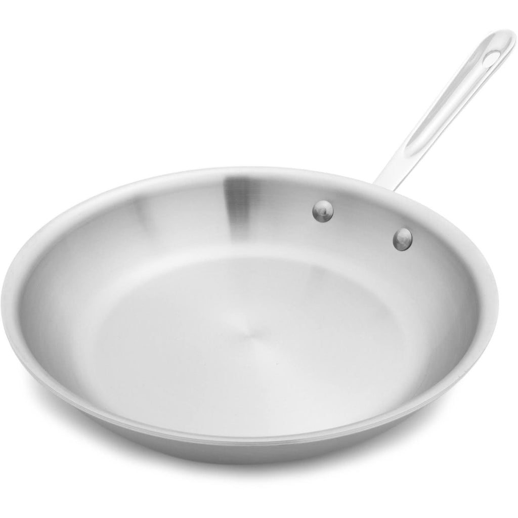 Brushed Stainless 10x22 Fry Pan R9031