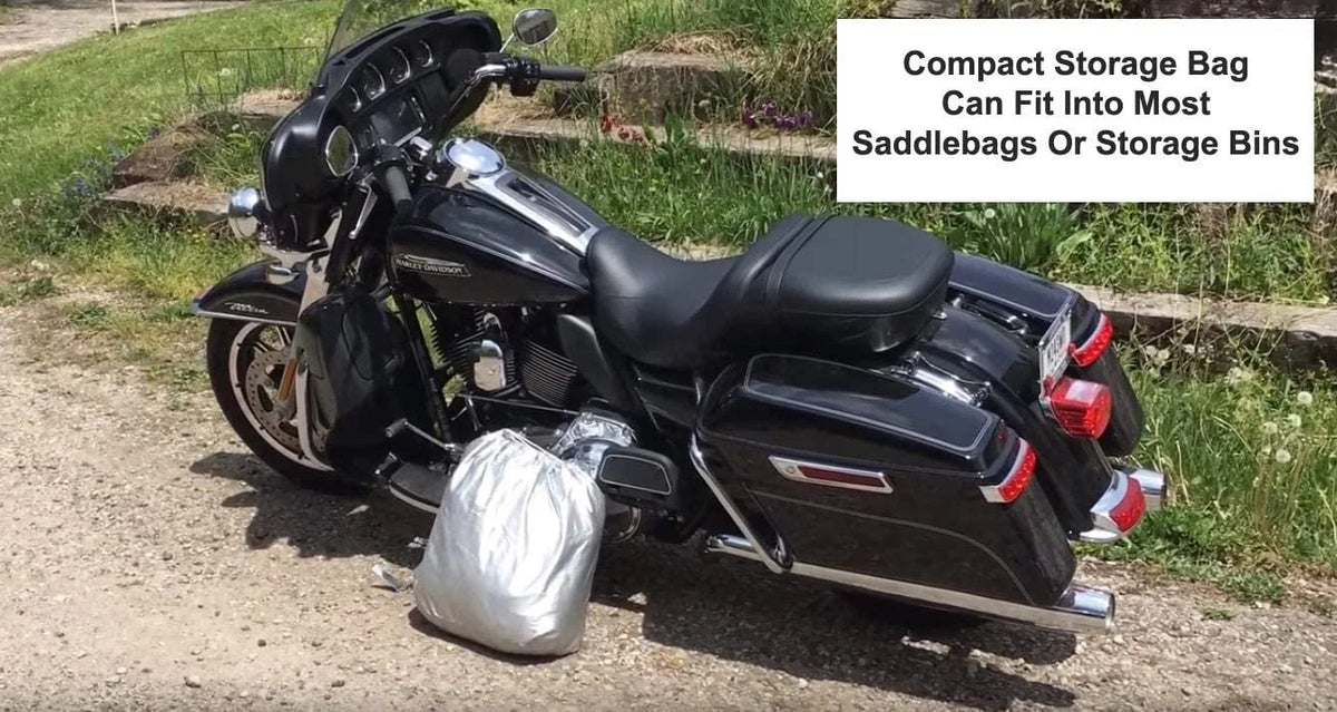 Scooter Cover with Reinforced Securing Straps and Storage Bag X18602