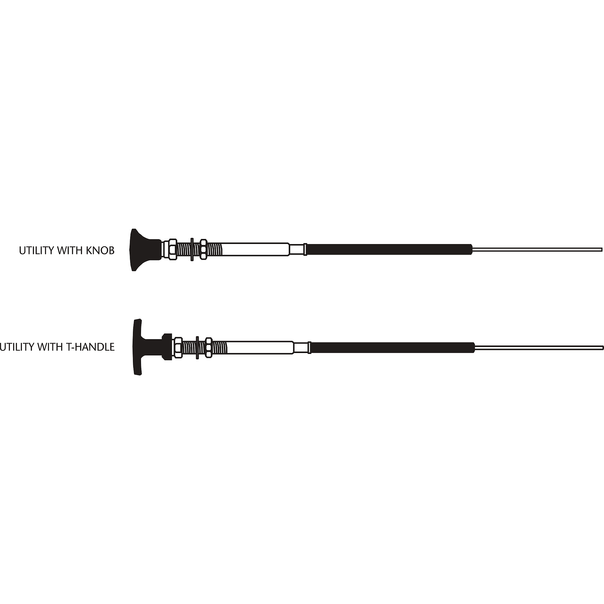 33 Lu Cable with Knob T Hand V823