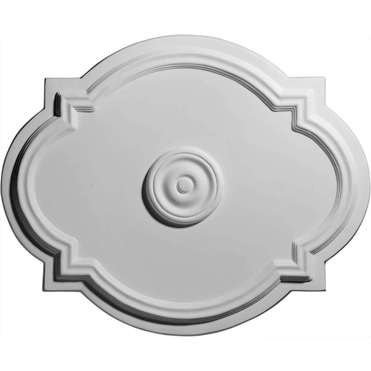 21 1/4x22W x 17 3/8x22H x 1x22P Ceiling Medallion Q8776