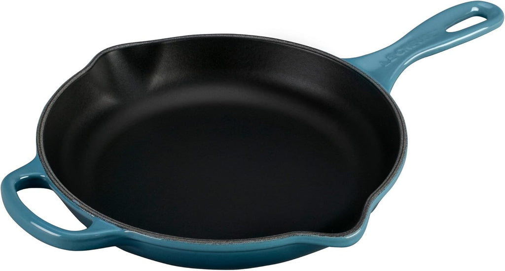 Deep Teal Cast Iron Skillet I725