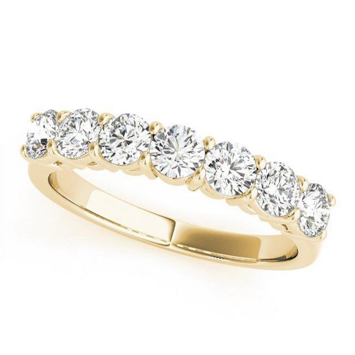 14K Yellow Gold Lab Grown Diamond Band G498268