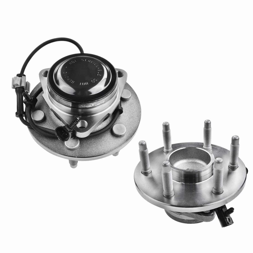 Front Wheel Bearing Hub Assembly 2WD 6-Lug w/ABS B172036