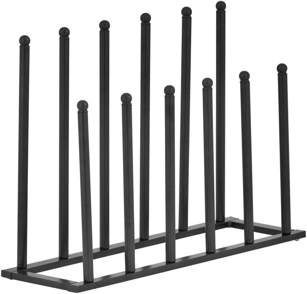 6-Pair Black Metal Boot Shoes Storage Rack G36021