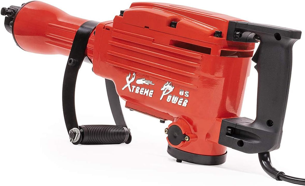 2200-Watt Electric Demolition Jack Hammer with Carrying Case J59301