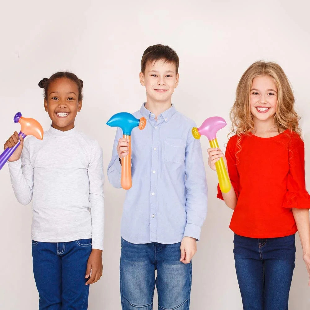 Neon Hammer Inflatable Toys, Set of 12 J90807
