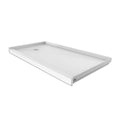 White Single Threshold Shower Base G4540