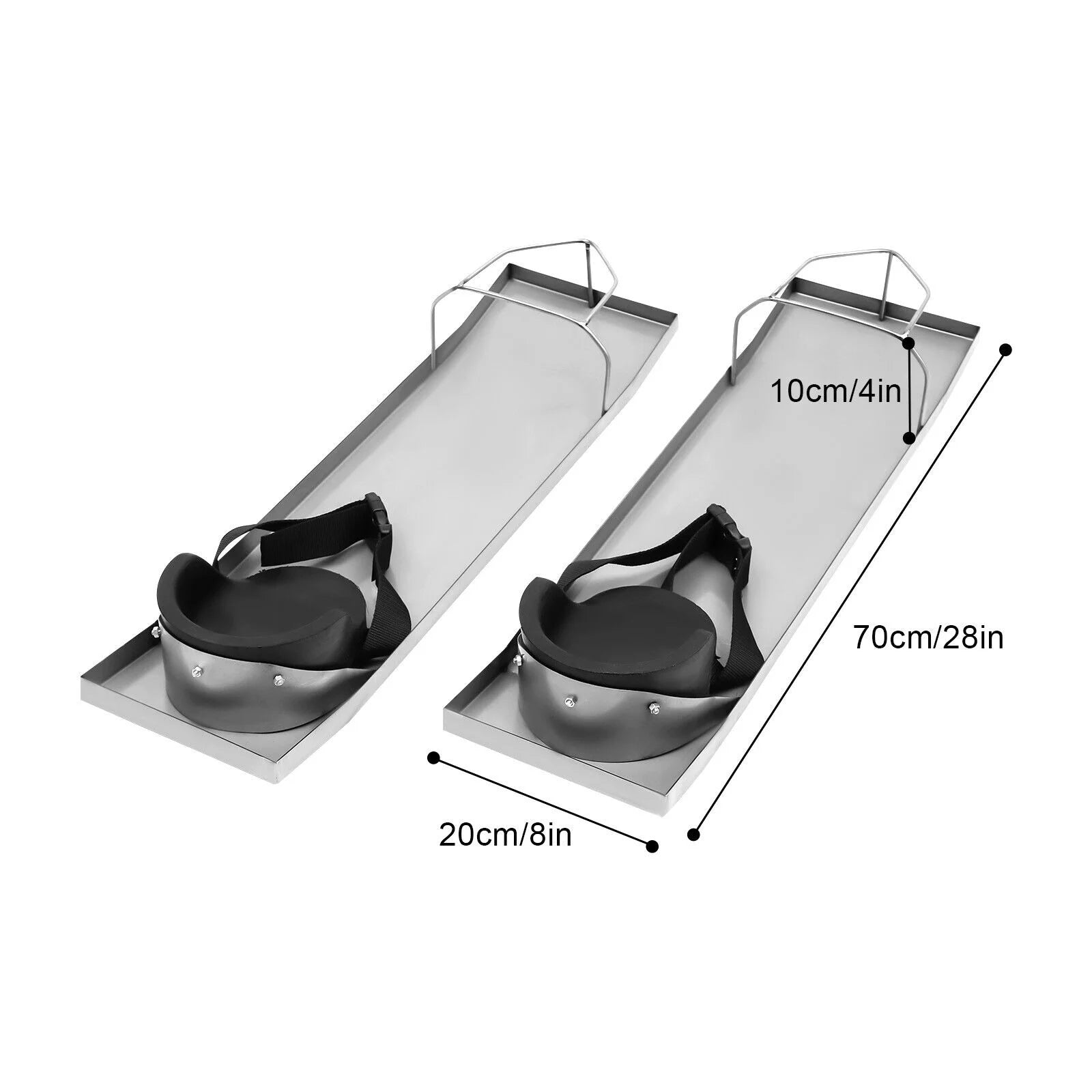 Concrete Knee Boards 28" x 8" with Fixing Strap & Toe Bracket A217750
