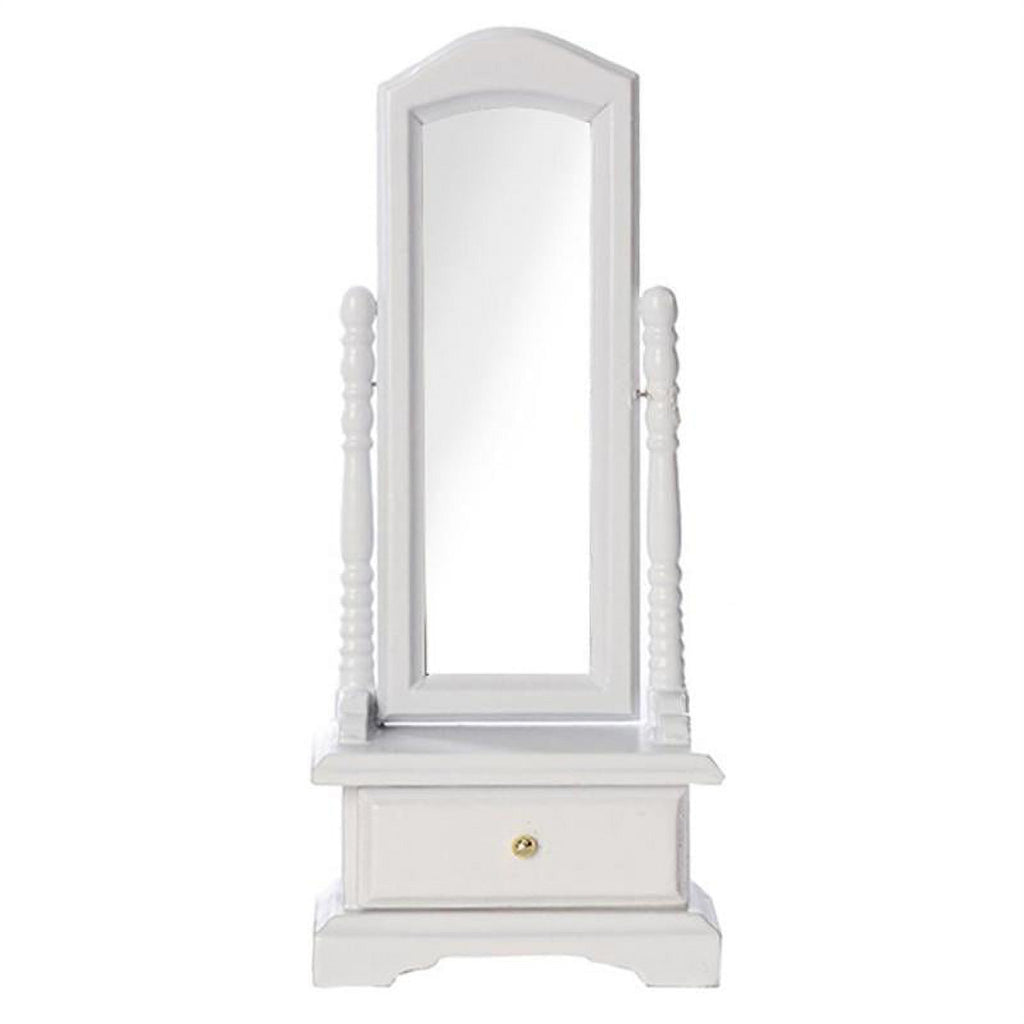 White Wood Dolls House A895