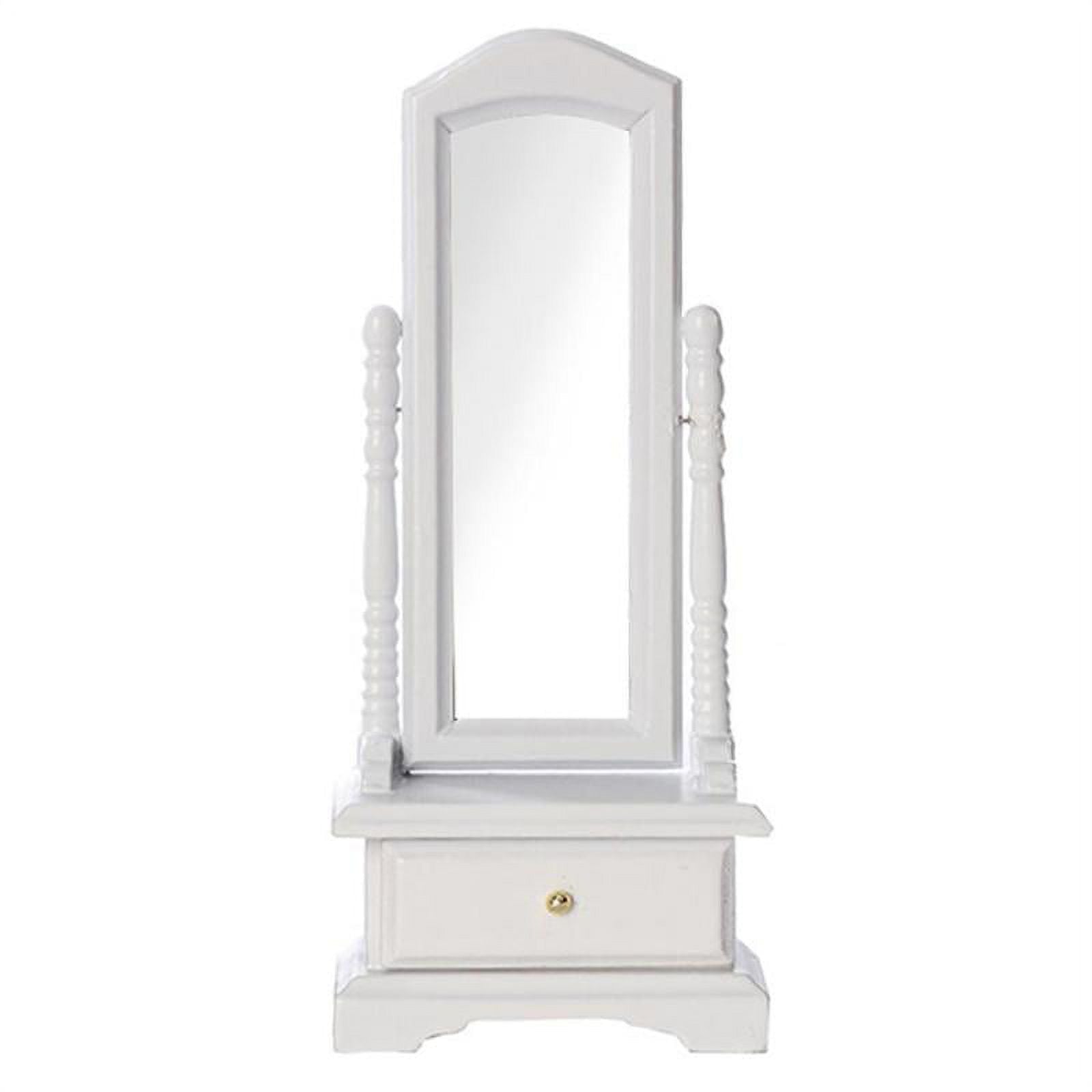 White Wood Dolls House A895