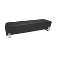 Triple Bench with Chrome Frame G154
