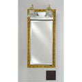 Recessed Single Door Cabinet with Traditional Lights F52942