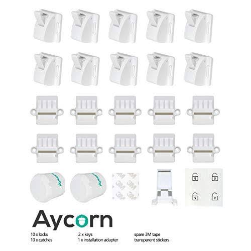 10 Magnetic Cabinet Locks D1167