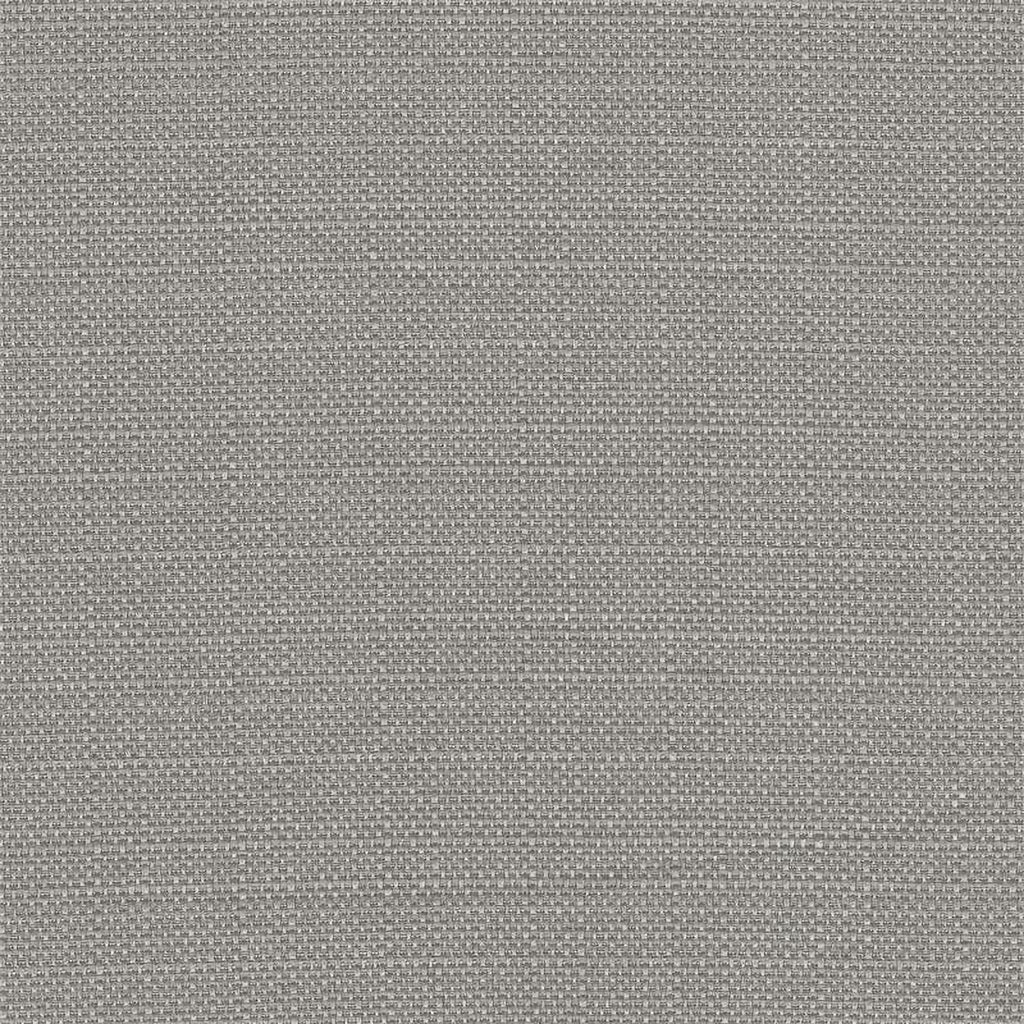 75.5" Transitional Textured Fabric Chaise with 1 Pillow in Gray V9443